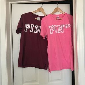 PINK tees